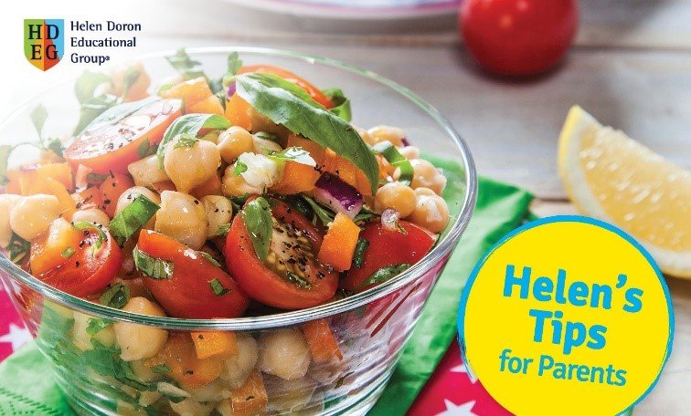Read more about the article Rainbow Chickpea Salad