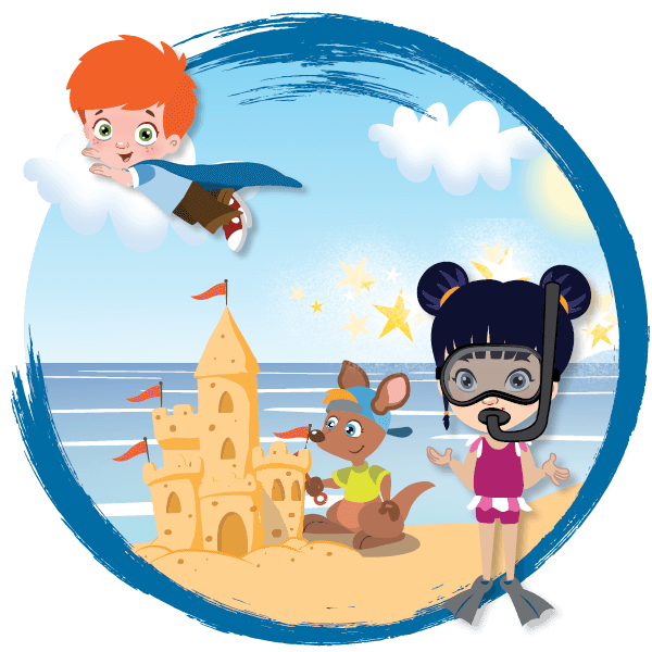 Holiday Jump with Joey Course Logo Helen Doron Holiday Courses