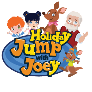 Holiday Jump with Joey Course Logo Helen Doron Holiday Courses